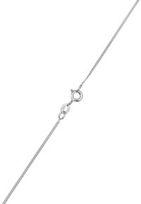 Sterling sølv kædetrøje med et fint link design, der har en sikker lobsterlås og en glat, skinnende overflade.