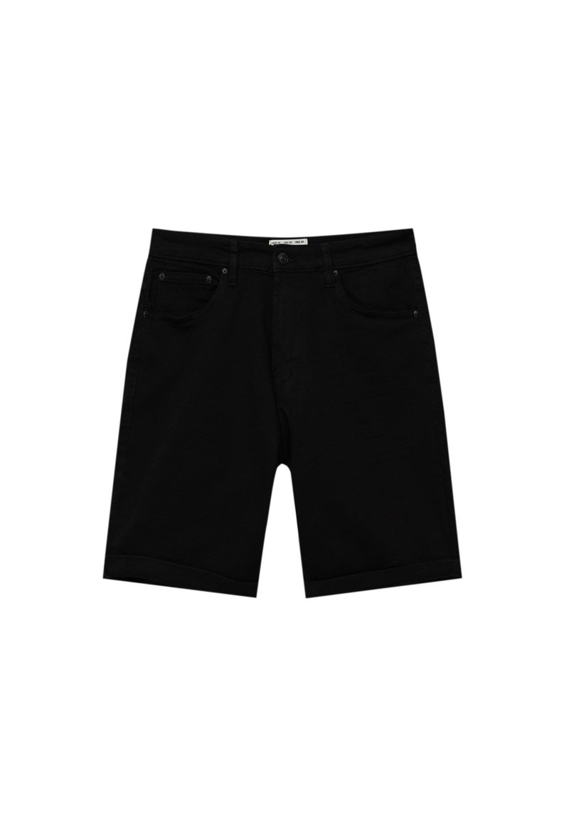 PULL&BEAR Jeansshort zwart PULL&BEAR Jeansshort zwart