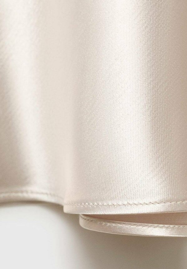 MIDI  - A-line skirt - silver4