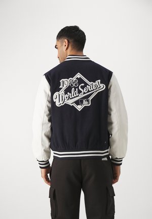 MLB LOS ANGELES DODGERS WORLD SERIES VARSITY - Verryttelytakki - navy/off-white