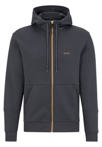 BOSS Felpa con zip - dark grey