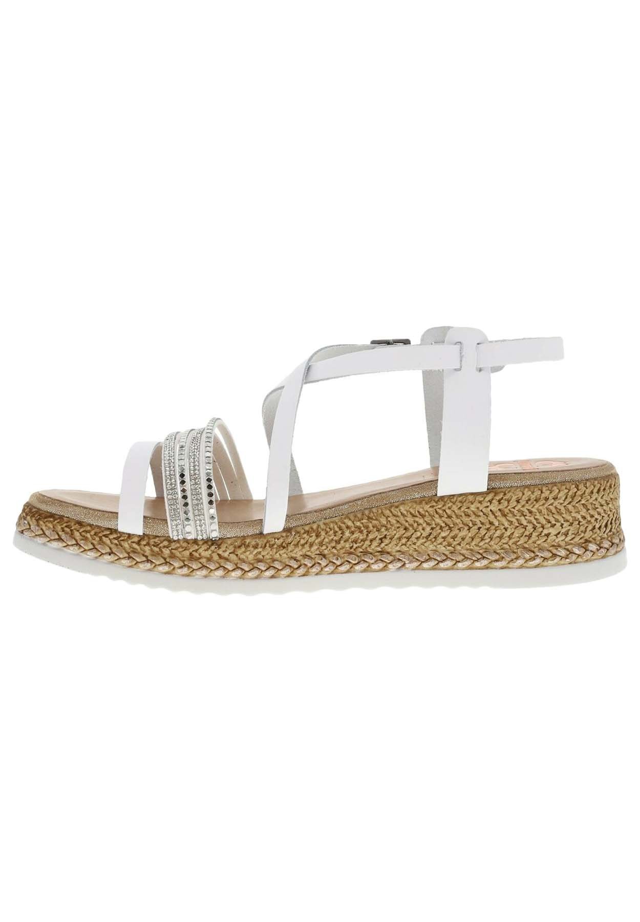 Porronet Sandales compensées - blanc/écru - ZALANDO.FR