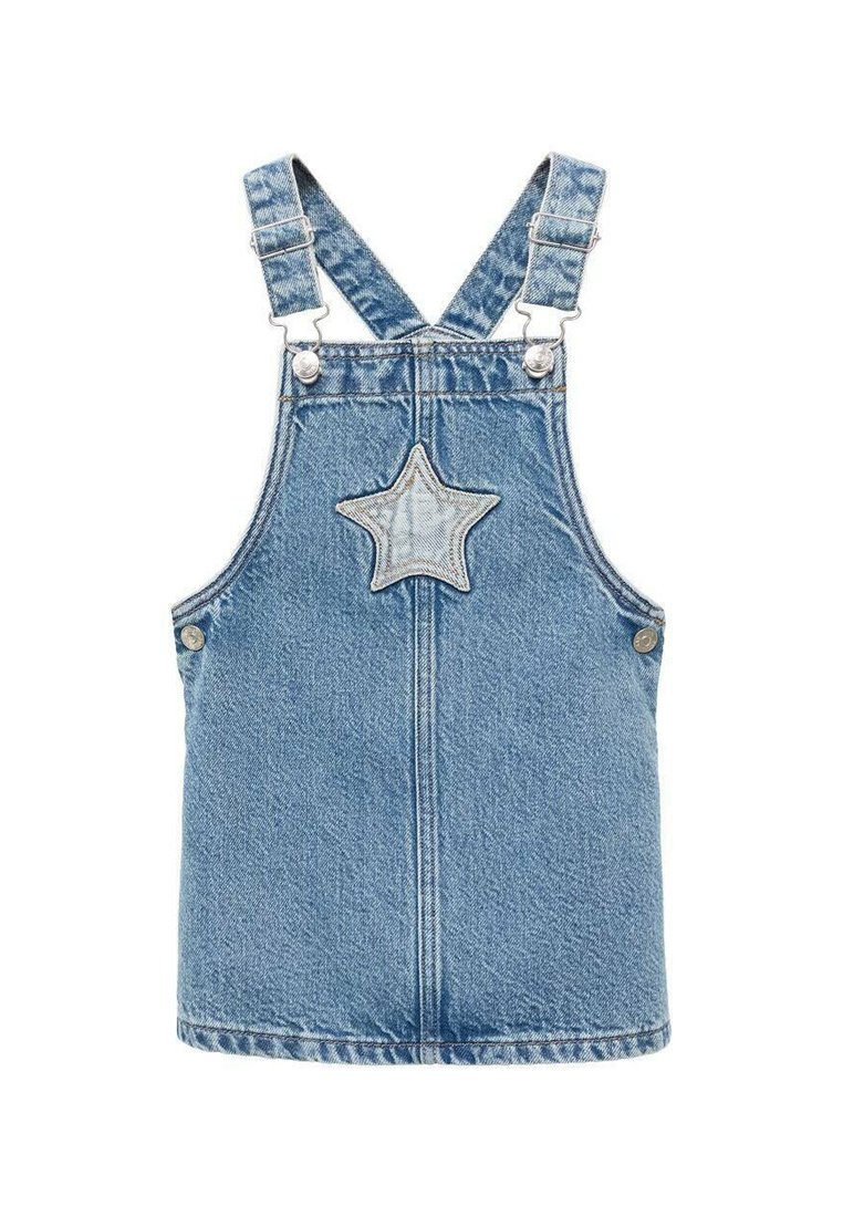 Mango Kids WITH STARS - Denim dress - blue denim - Zalando.ie