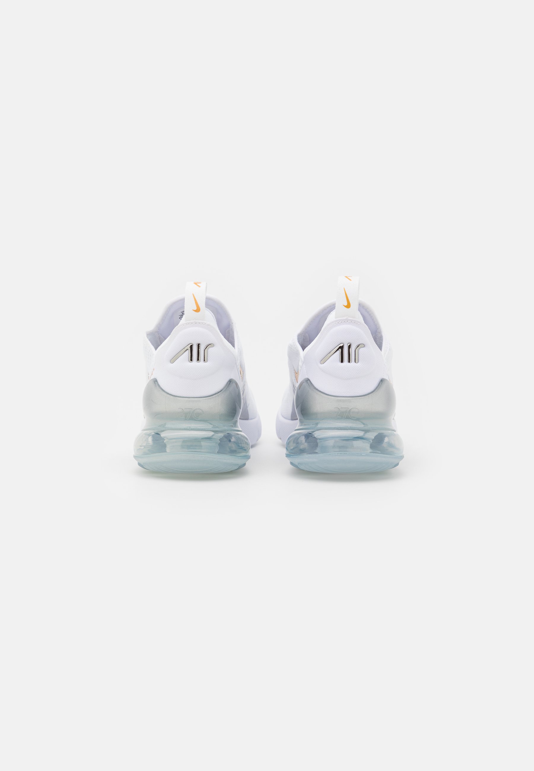 air max 270 white and gold