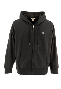 Felpa con zip - noir