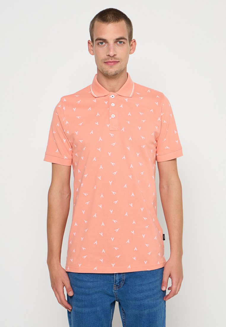 INDICODE JEANS Poloshirt geel gemêleerd