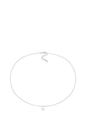 BASIC PLATE NECKLACE LAYER - Kaulakoru - silberfarben