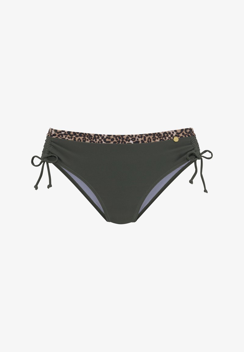 LASCANA Bikini-Hose - oliv leo