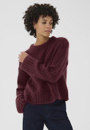 Jumper - tawny port