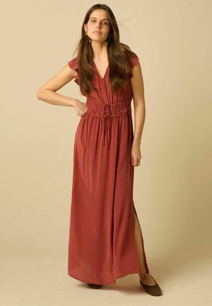 Sissy-Boy, SISSY-BOY MAXI-KLEID - DUNKELROT - Robe longue - d rood