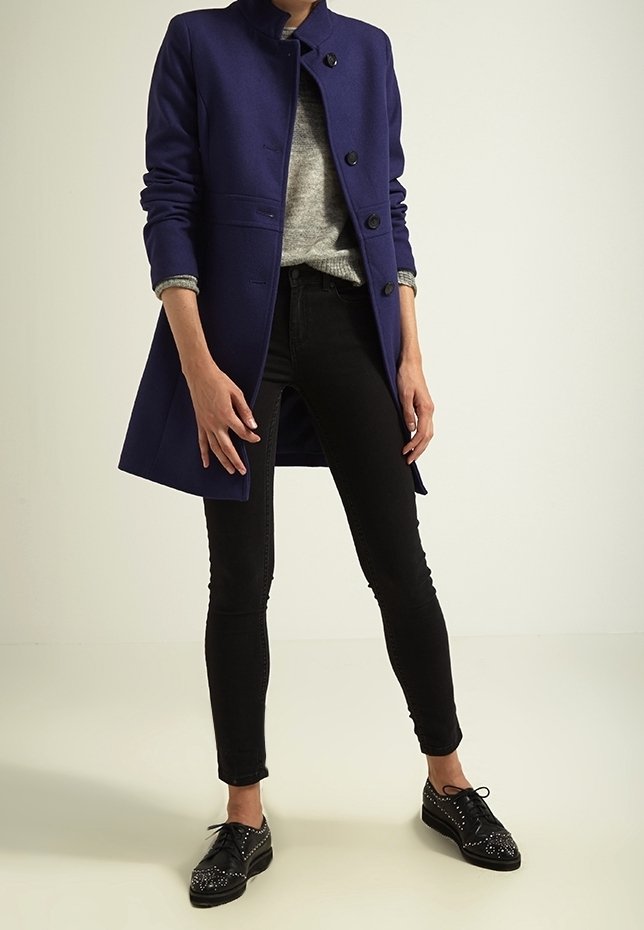 United Colors of Benetton Kort kappa / rock - purple