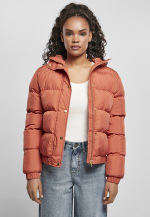 Urban Classics, LADIES HOODED PUFFER JACKET - Giacca invernale - redearth