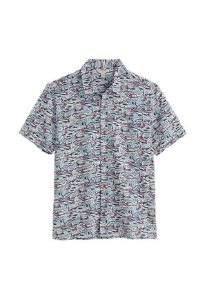 Seasalt Cornwall, SEASALT CORNWALL PALORES SHORT SLEEVE SHIRT - Ing - atlantic seas chalk