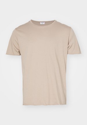 Filippa K ROLL NECK TEE - Basic T-shirt - faded khaki