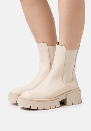 Even&Odd Botines con plataforma - beige
