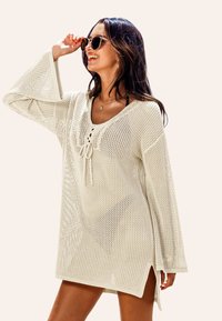 Cupshe CHIC COVER UP - Complementos de playa - off white