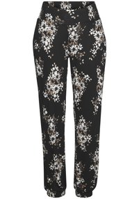 BEACH PANTS - Paplūdimio reikmuo - schwarz/crem