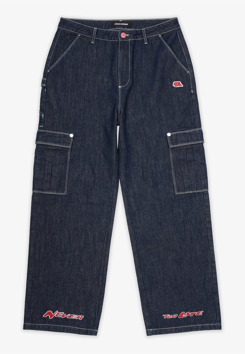 Pegador Wijde jeans donkerblauw denim Pegador Wijde jeans donkerblauw denim