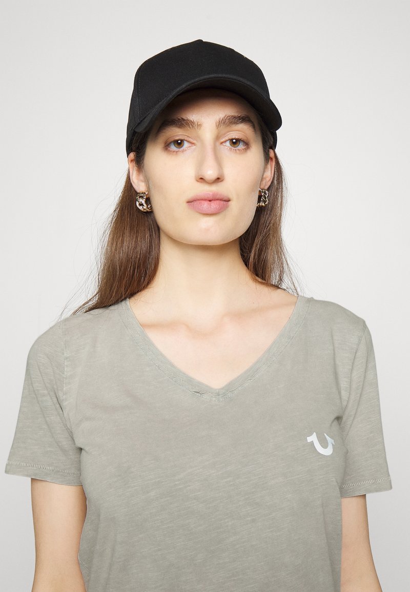 Damen T-Shirts | True Religion DIRECT DYE T-Shirt basic grey/grau - MC03592 Damen T-Shirts | True Religion DIRECT DYE T-Shirt basic grey/grau - MC03592