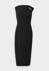 TUBINO CON ARRICCIO STAR - Shift-haljina - black
