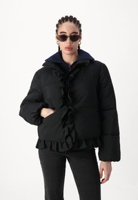 YAS YASMALINO JACKET - Casaco de inverno - black