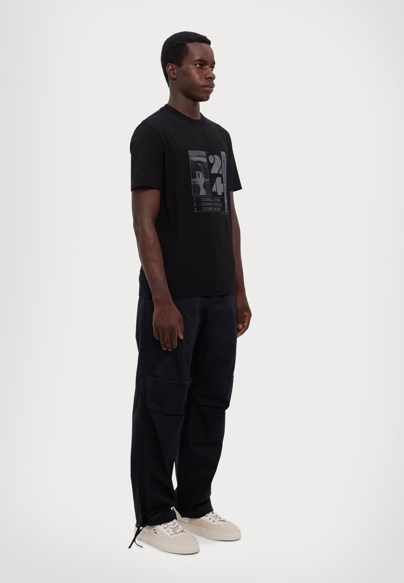 Zadig & Voltaire TED COSMIC POSTE - T-shirts med print - noir