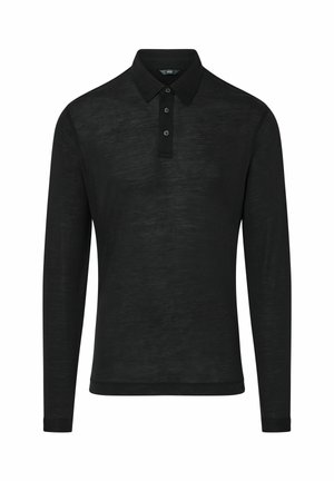 LIU JO, LIU JO TENCEL POLO - T-shirt à manches longues - black