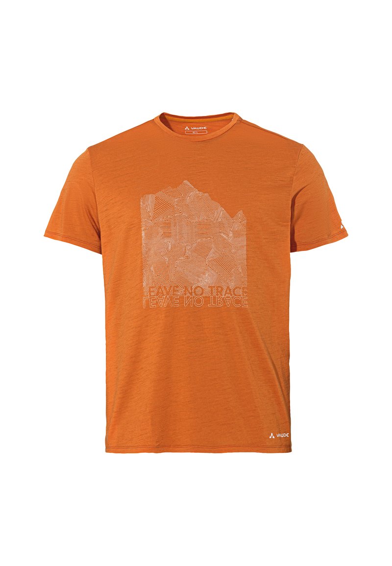 Vaude T-shirt print oranje Vaude T-shirt print oranje