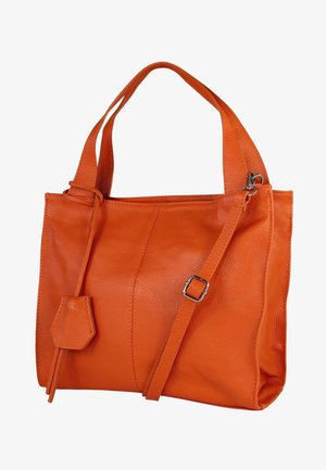 DrachenLeder Handtasche - orange