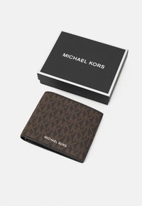 Michael Kors BILLFOLD GREYSON UNISEX - Portemonnee - brown