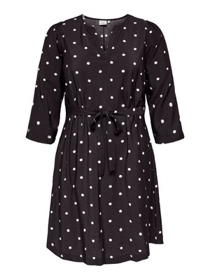 ONLY Carmakoma, DRESS CARCARRIE MIDI DRESS - Hverdagskjole - black