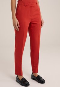 WE Fashion Chino stiliaus kelnės - red