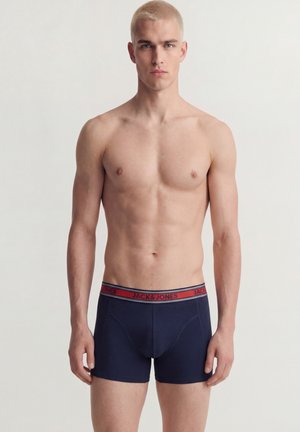 Jack & Jones, JACFAZE SOLID TRUNKS 5 PACK BTS - Slip de bain - navy blazer