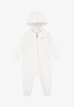 ESSENTIALS HOODED COVERALL UNISEX - Salopetă - pale ivory heather