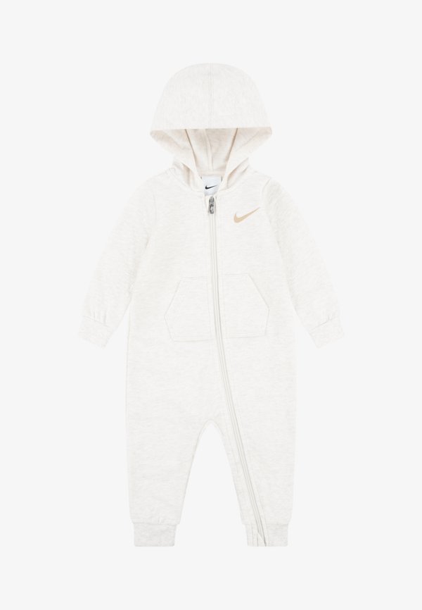 ESSENTIALS HOODED COVERALL UNISEX - Jumpsuit - pale ivory heather