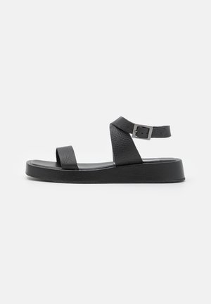 Marks & Spencer Sandalen met plateauzool - black