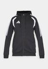 TIRO26 LEAGUE FULL ZIP HOODIE - Φούτερ με φερμουάρ - black/white
