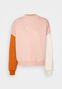 SMALL SIGNATURE BLOCK CREW - Camisola - rose