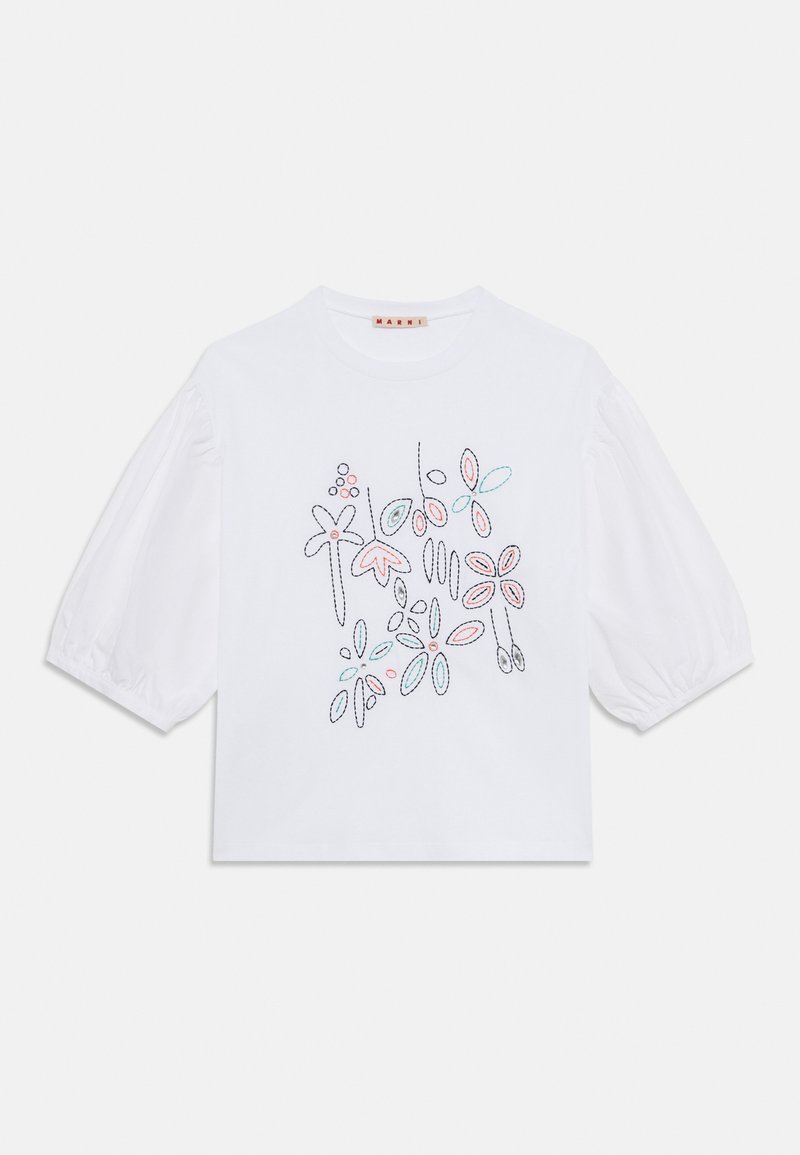 Marni T-shirt print wit