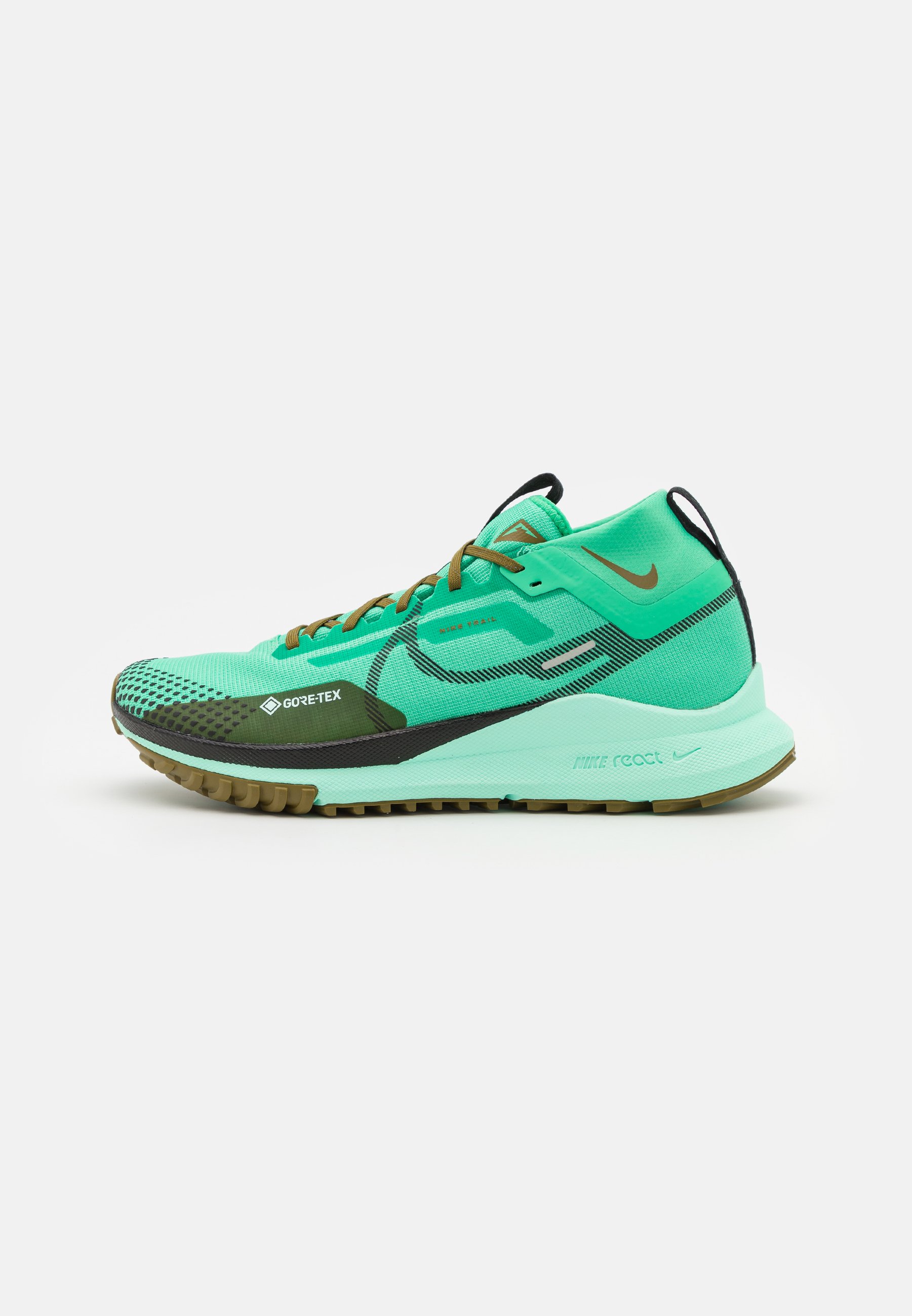 Nike Performance PEGASUS TRAIL - de trail running - spring olive flak/mint foam/verde - Zalando.es