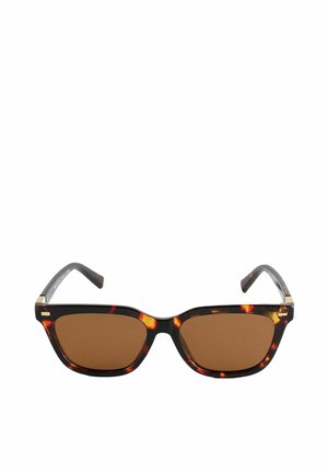 SQUARE - Lunettes de soleil - tortoiseshell brown