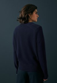 Next CREW NECK - Džemperis - navy
