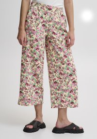 ICHI - IHKATE PRINT PA15 - Broek - structured flower mix Miniatuurafbeelding 1