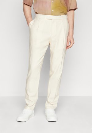 PANTALONE UOMO ATTITUDE DROP  - Pantaloni eleganti - cream