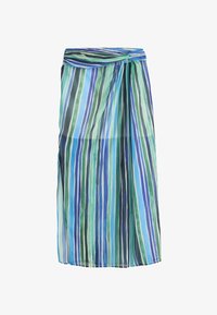 Sélectionné, green blue stripe