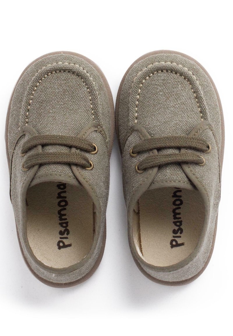 Kinder Klettschuhe | Pisamonas Sportlicher Schnürer kaki/khaki - EJ43199 Kinder Klettschuhe | Pisamonas Sportlicher Schnürer kaki/khaki - EJ43199