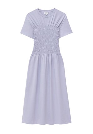 & OTHER STORIES, & OTHER STORIES SMOCKED MIDI DRESS - Trikotaažkleit - lilac