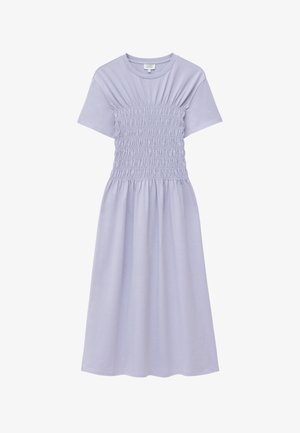 & OTHER STORIES, & OTHER STORIES SMOCKED MIDI DRESS - Trikotaažkleit - lilac