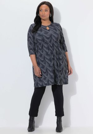 MATTE GRAPHIC PRINT POCKET  - Vestido ligero - black