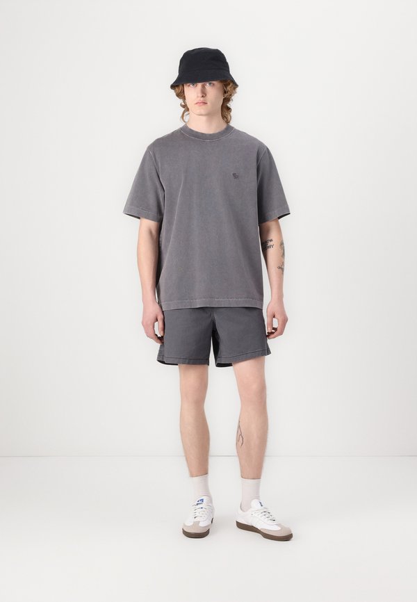 Mid-Thigh Twill Pull-On Shorts - Shorts - iron gate3